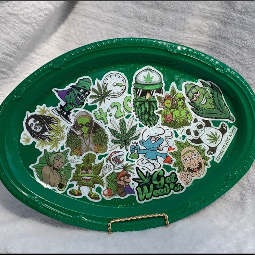 Custom rolling/jewelry tray